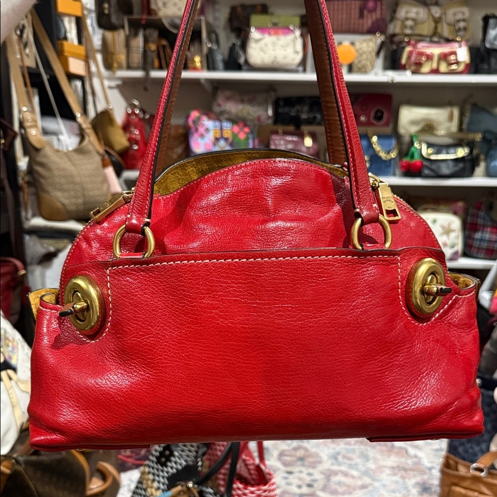 COACH 1941 Outlaw Satchel 36 Red leather
Bag satchel Handbag . - Picture 3 of 11